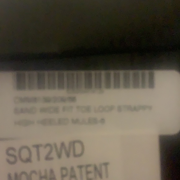 Sand colored wide toe strappy mule sandal - Picture 5 of 6